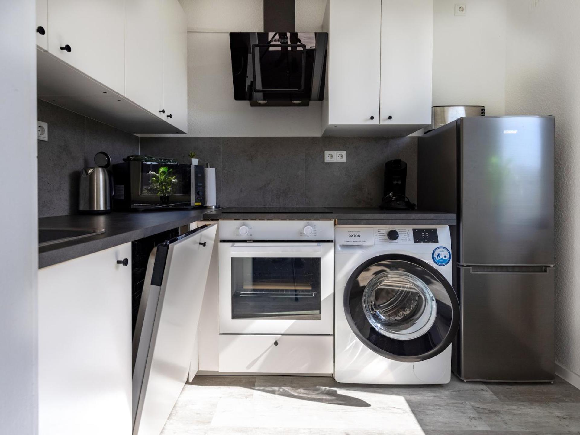 Vaz Apartments E01 Kueche, Tv, Netflix, Ca 15 Min Messe U Hbf Essen Exteriör bild