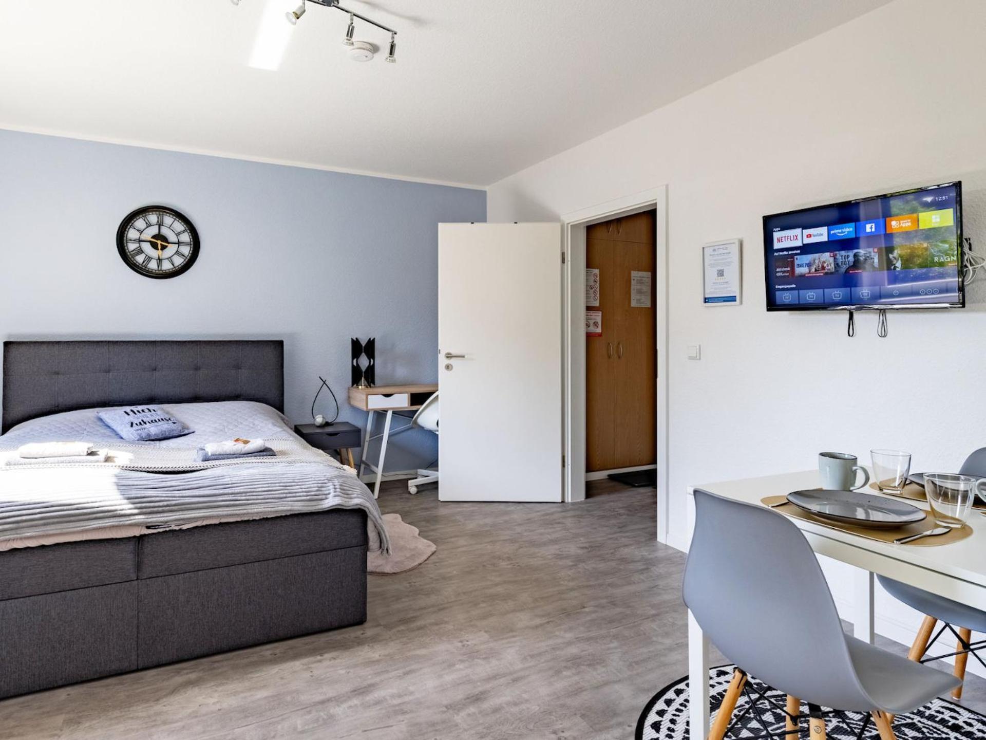 Vaz Apartments E01 Kueche, Tv, Netflix, Ca 15 Min Messe U Hbf Essen Exteriör bild